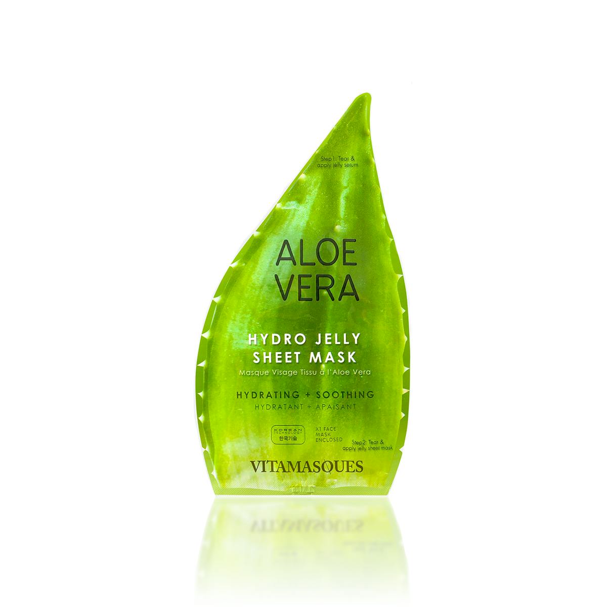 Maschera Viso all'Aloe Vera