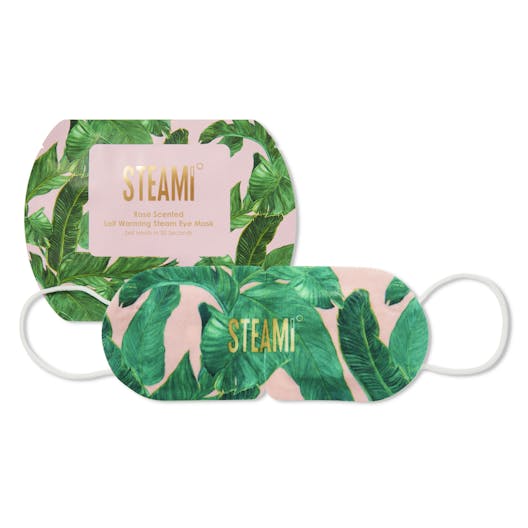 Maschera per occhi riscaldante alla rosa