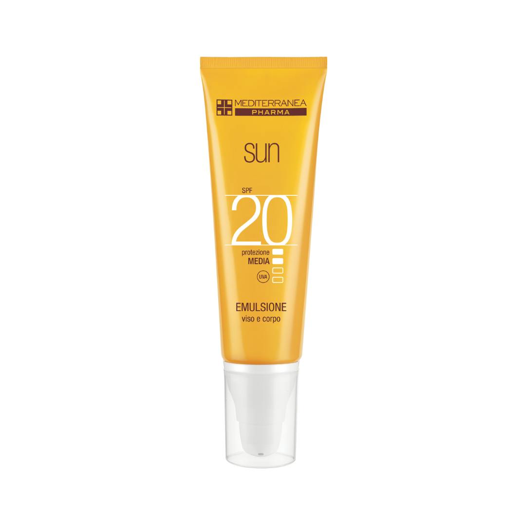 Emulsione viso e corpo SPF20