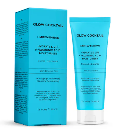 Crema viso idratante leggera con acido ialuronico