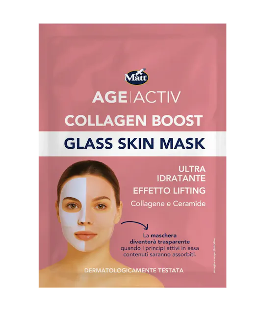 Glass skin mask al collagene e ceramide