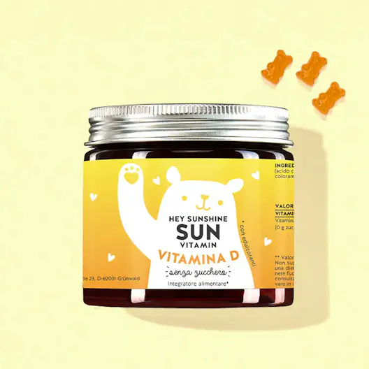 Integratore In Gummies Hey sunshine vitamina D